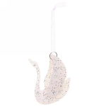 Подвеска «Лебедушка» 9 см, белый блеск