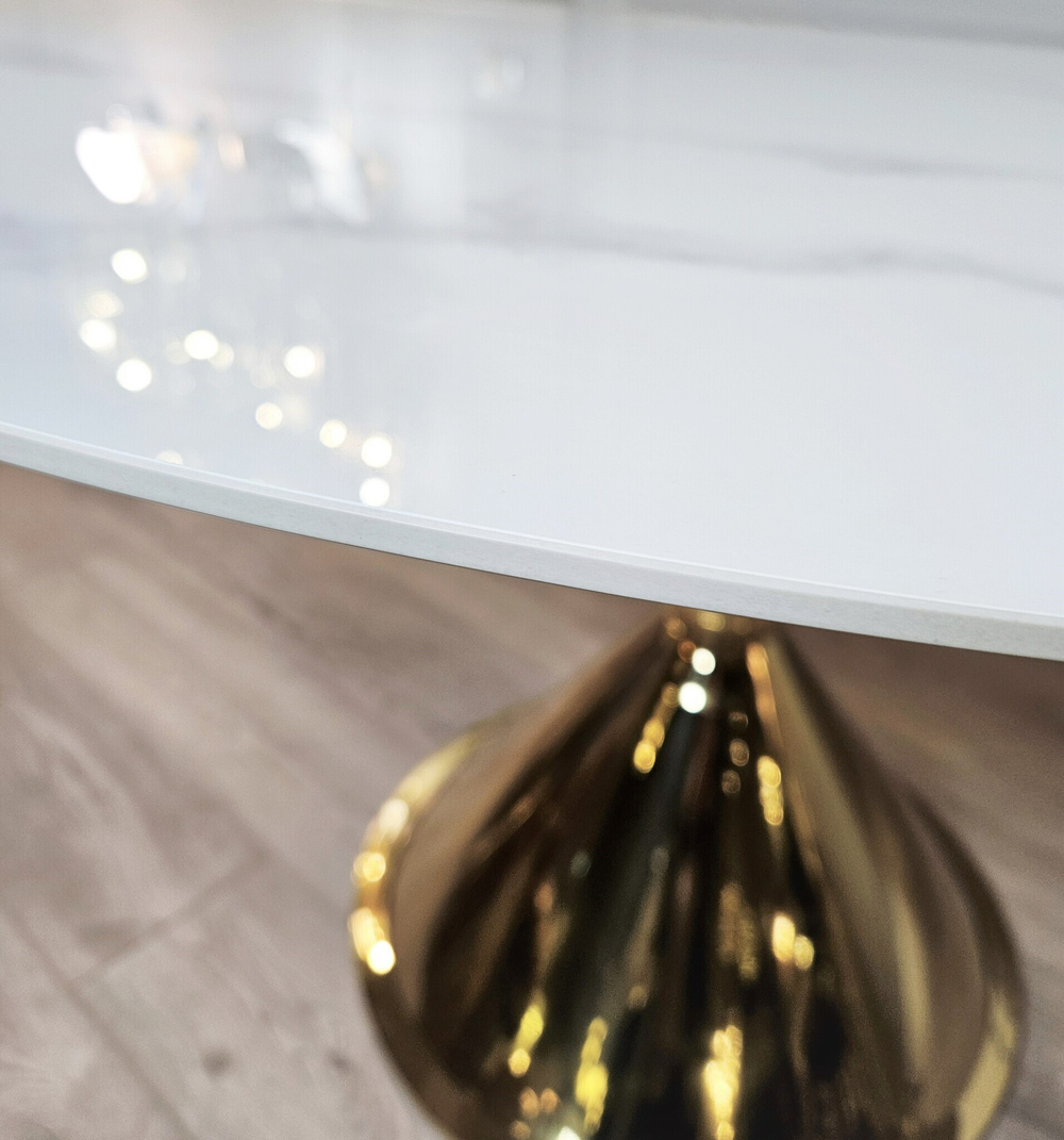 Стол обеденный белый Caracas Dining Table