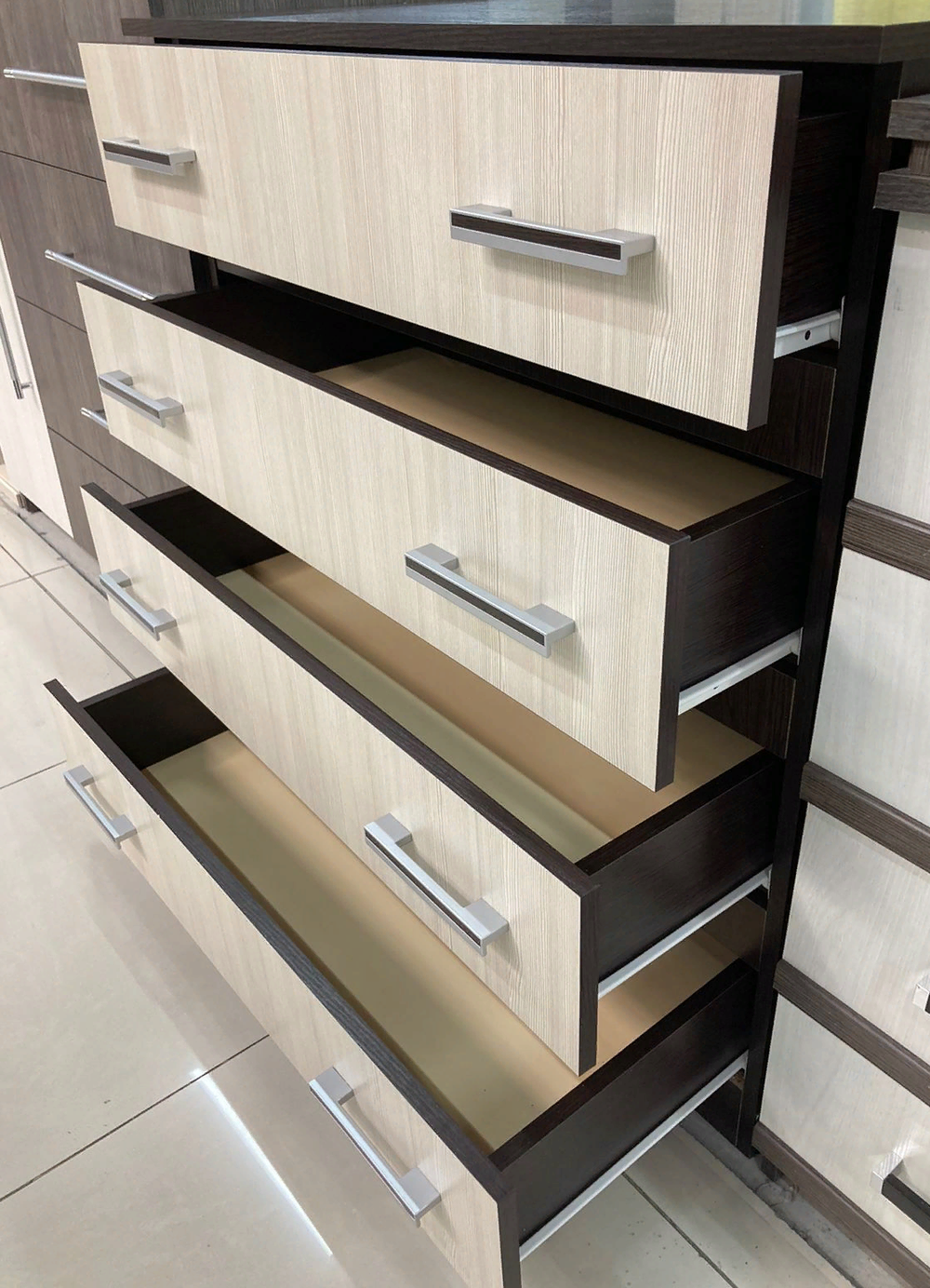 Комод Стандарт 6 венге/лоредо