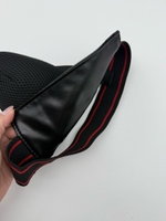 Защита паха мужская Tomorrow Star черная с красно-черной резинкой