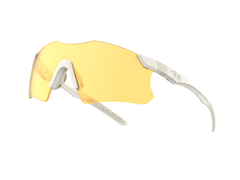 Спортивные очки 720armour Elfo / Matte White / Yellow HiColor Lens