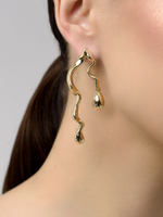 Серьги "Waterfall" Gold