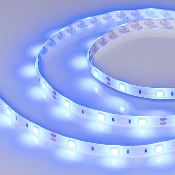 Светодиодная влагозащищенная лента Arlight 7,2W/m 30Led/m 5060SMD синий 5M RTW-SE-B30-10mm 12V Blue 015135(2)