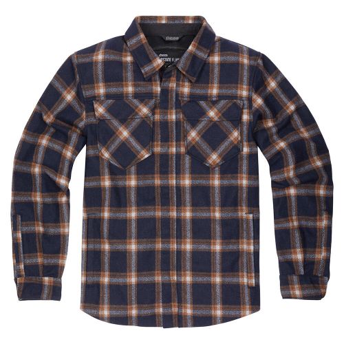 Upstate Riding Flannel / Черно-оранжевый