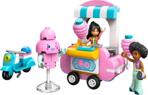 Конструктор LEGO Friends 42643 Подставка для сладкой ваты и скутер