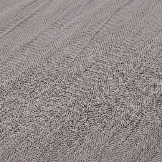 Набор кухонных полотенец с контрастным кантом серого цвета из коллекции trendy ruffles, 50х70 см