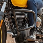 Дуги безопасности Royal Enfield, черного цвета, тип "AIR FLY EVO", арт. KXA00003