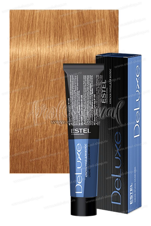 Estel DeLuxe 9/34 Блондин золотисто-медный 60 мл