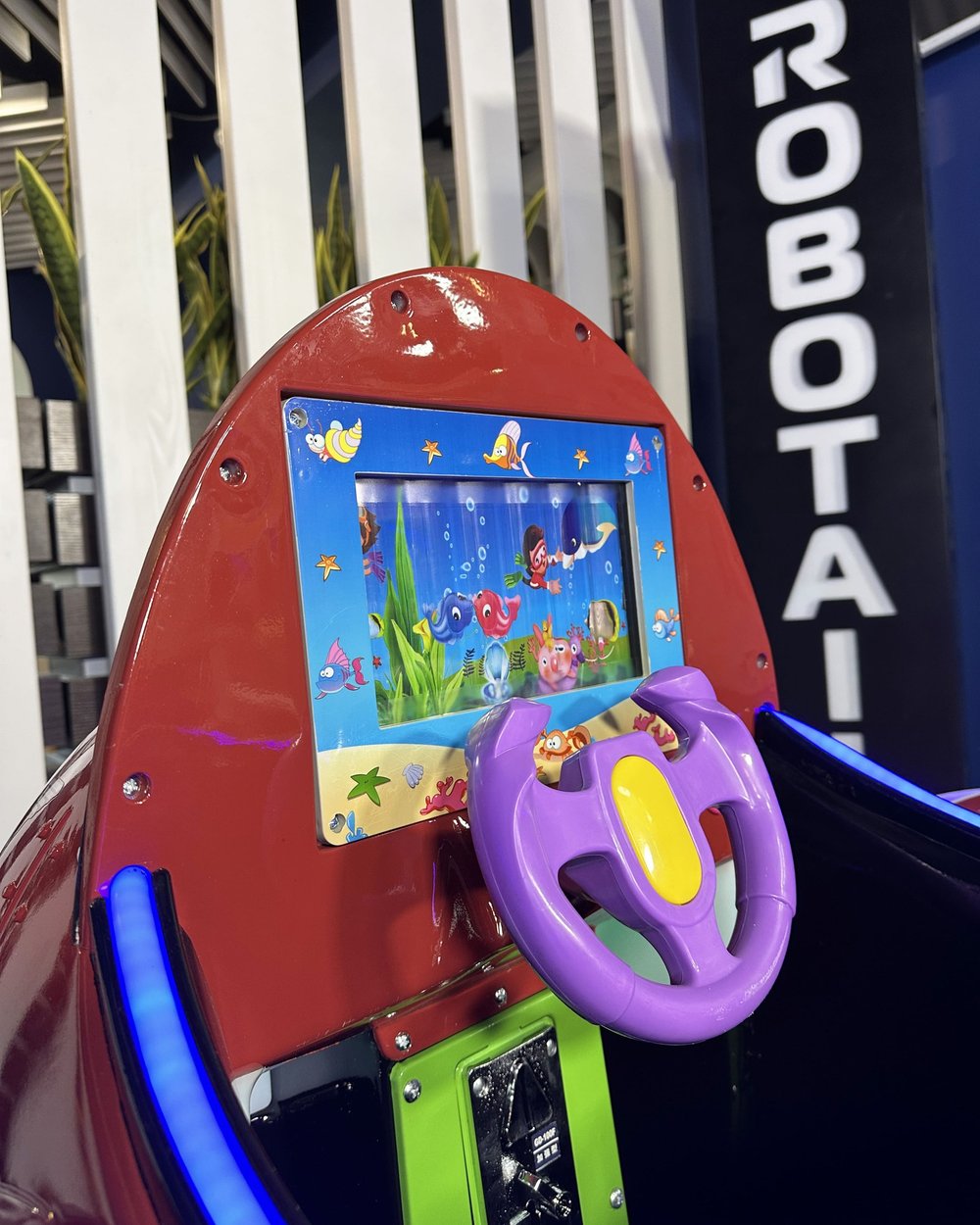 Автомат качалка «Аэроплан»