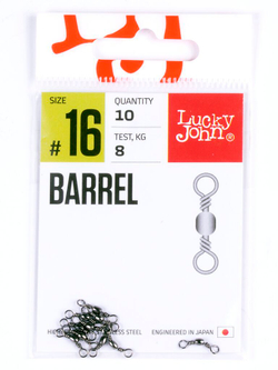 Вертлюги LJ Pro Series BARREL 016 10шт.
