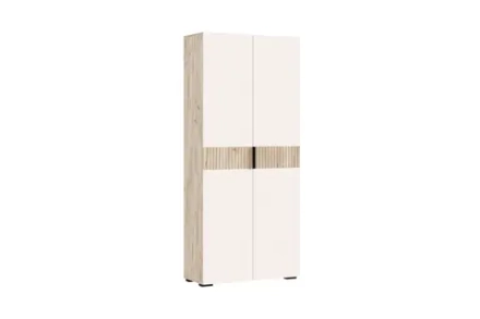 Шкаф 2-х створчатый Роджина дуб крафт серый / кашемир