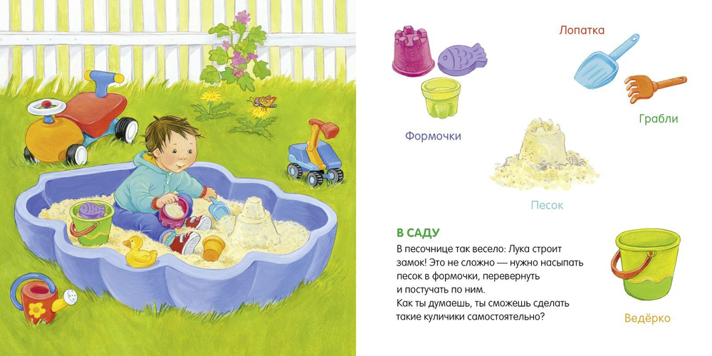 Книжки-картонки. Я учусь говорить. Мир вокруг