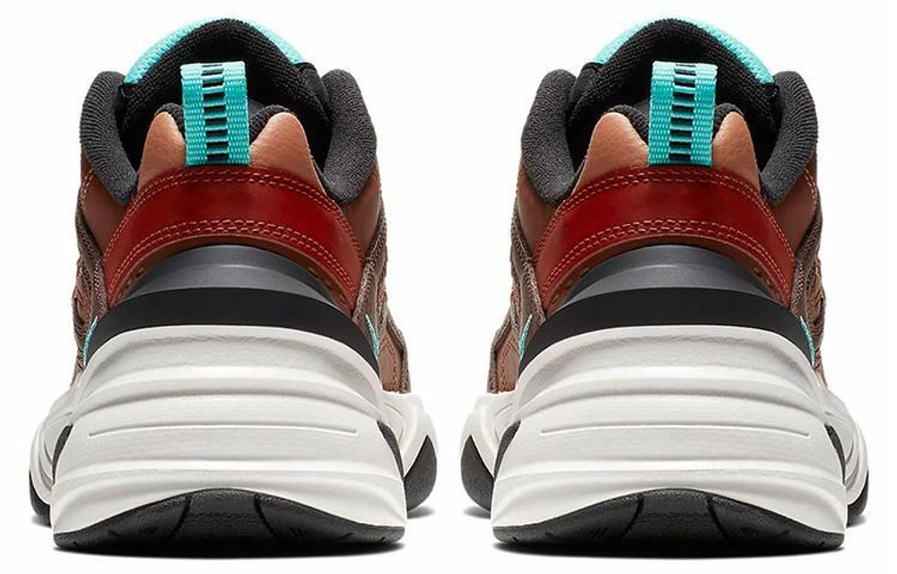 Кроссовки Nike M2K Tekno Dark Red (Женская размерная сетка)