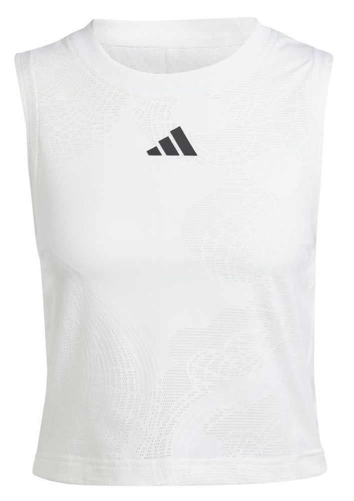 Женский топ теннисный Adidas Match Tank Pro - white
