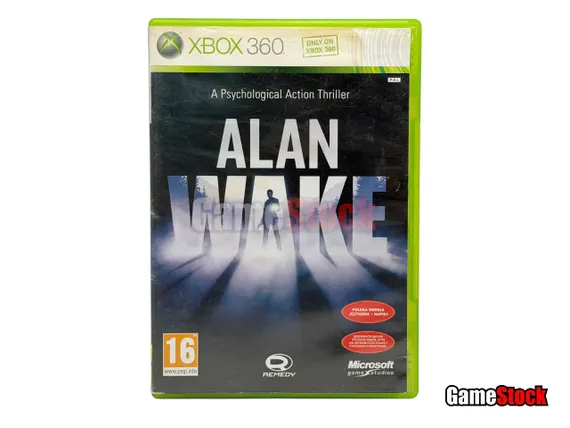 Xbox 360 Alan Wake (Б/У, Русские субтитры)