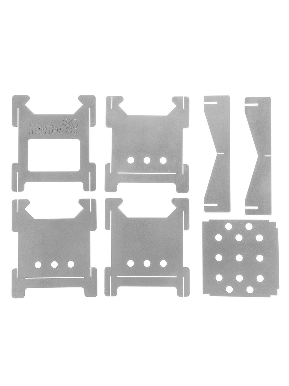 Печь-щепочница складная Helios ПМ-07, 195х195х250мм, сталь 1,5мм (T-HS-PM-07)
