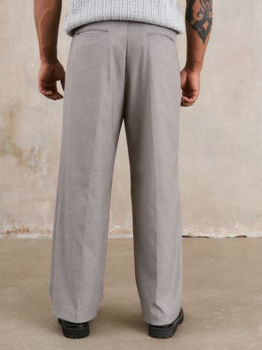 Светло-серые классические брюки AVEC