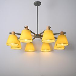 Люстра На Штанге Natura A Yellow 8 By Imperiumloft