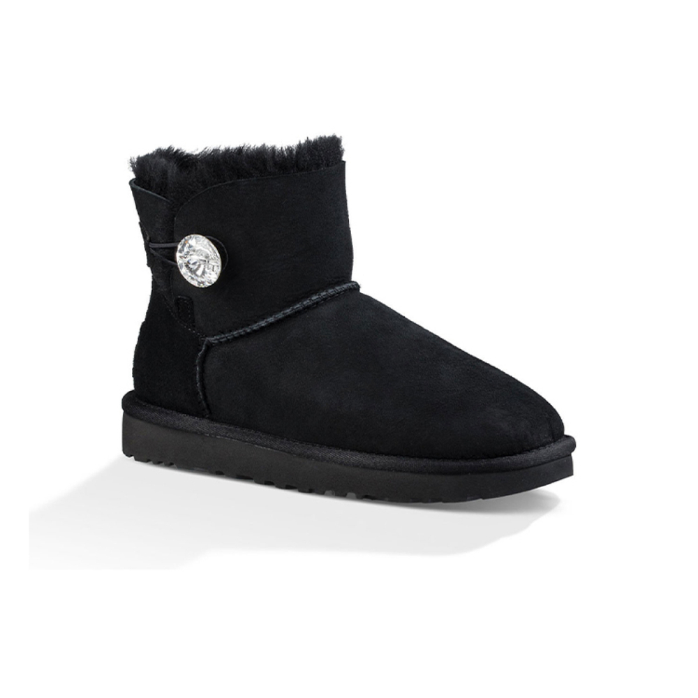 Обувь UGG Bailey Button Bling, 1016554-BLK