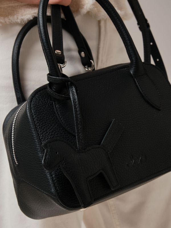 Кожаная сумка Polly summer DBR 31401 черный