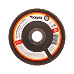 Круг лепестковый торцевой, P120, 125х22,2мм KRANZ
