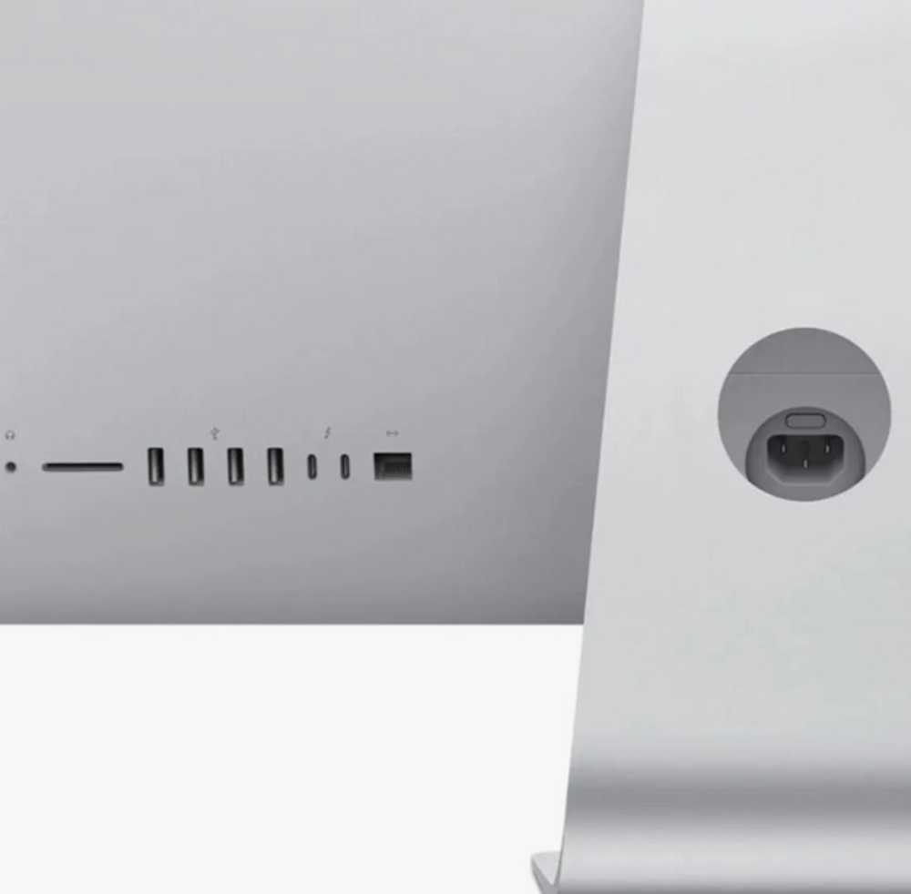 27" Моноблок Apple iMac 27 2020 (5120x2880, Intel Core i5-10600, RAM 32ГБ, SSD 512ГБ, AMD Radeon Pro 5300, MacOS)