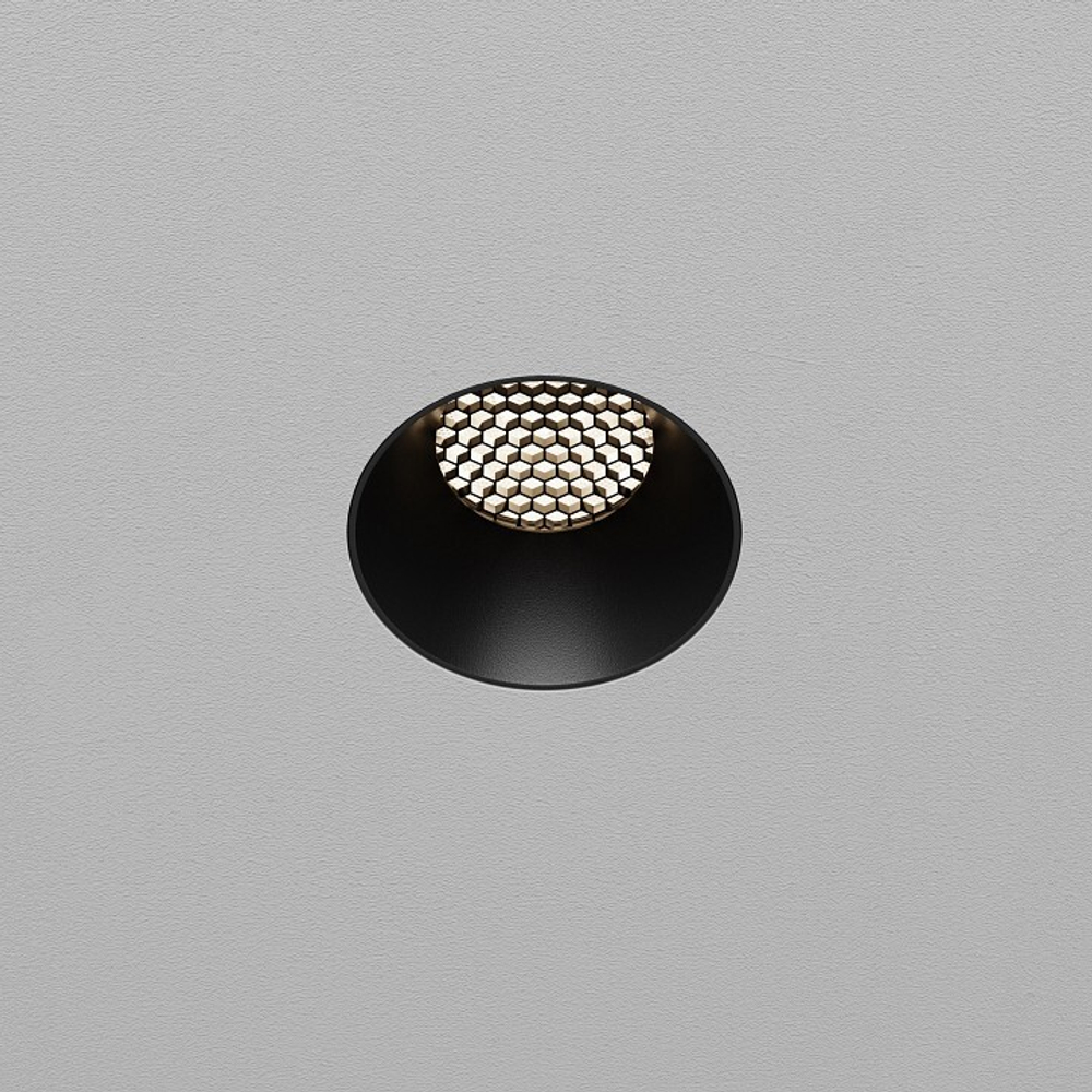 Встраиваемый светильник Maytoni Dip DL119-10W-4K-TRS-B