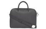 Burberry Olympia Zip Closure Leather Portable One Shoulder Crossbody Briefcase Men"s