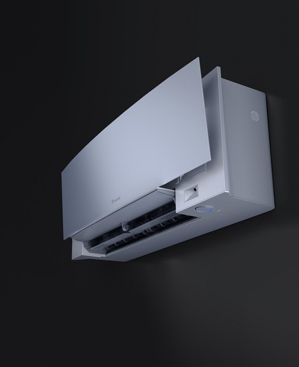 Кондиционер Daikin Emura 3 FTXJ20AS/RXJ20A Full DC Inverter. Цвет: Матово-серебристый внутренний блок