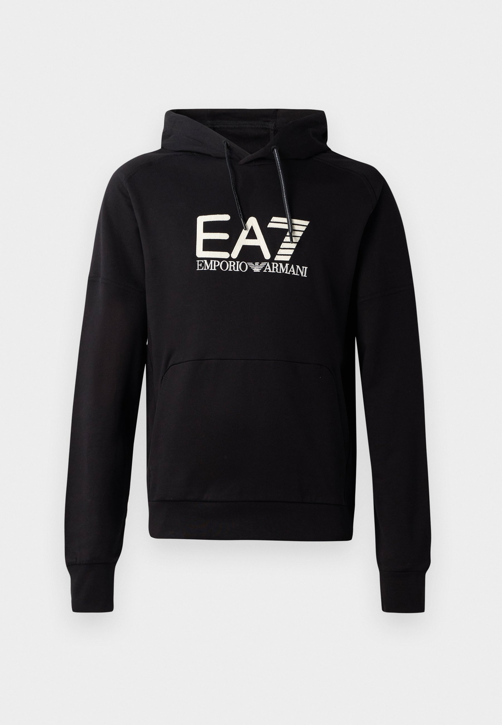 EA7 Emporio Armani Толстовка с капюшоном - Чёрный