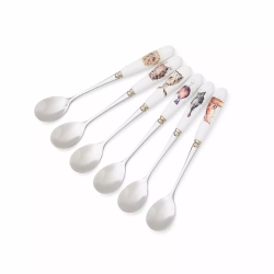 Royal Worcester - Набор Wrendale Designs, 6 ложек, 15 см. / артикул   WN1101-XG  / GTIN 749151597730