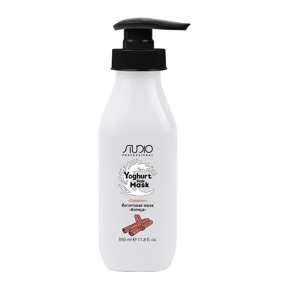Kapous Studio Professional Yoghurt Маска для волос, йогуртовая, Корица, 350 мл
