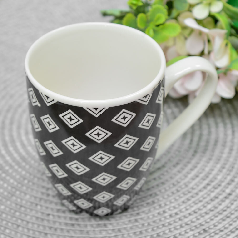 Кружка 250мл керамическая, цвет в ассортименте, NNAC-3454