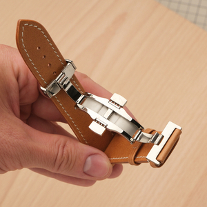 Застежка-бабочка с фиксирующим механизмом, цвет серебро