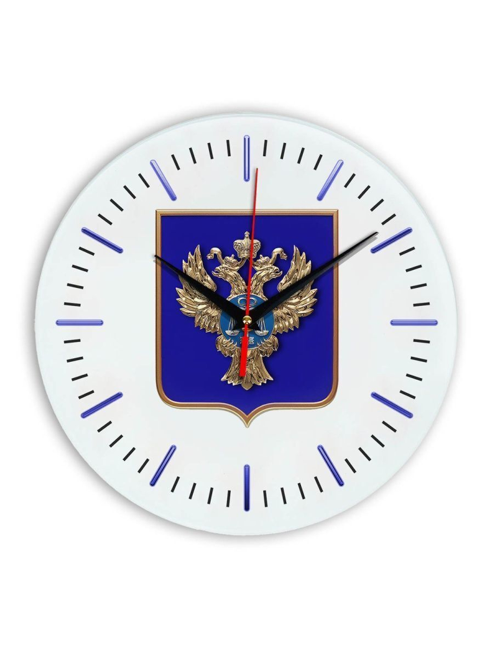 Настенные часы "Эмблема герб Казначейство 52"