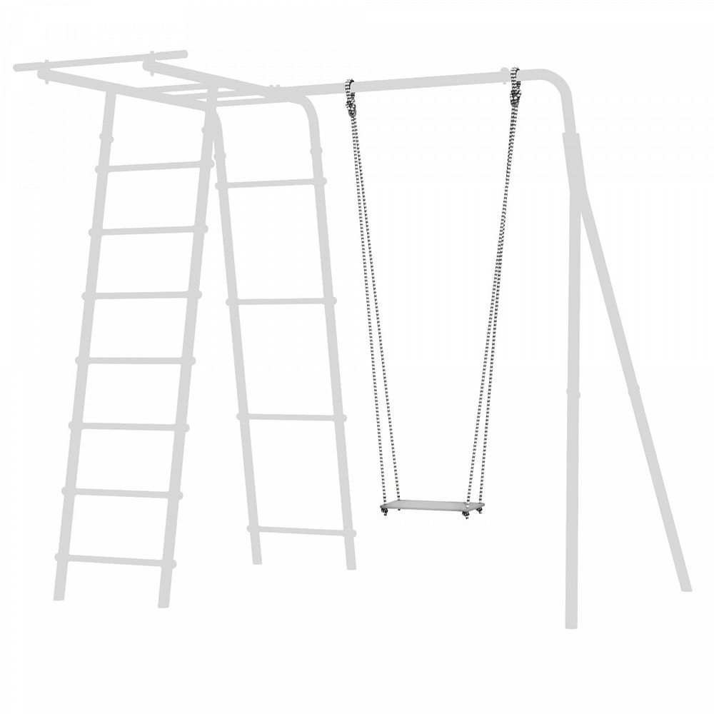 ROMANA Качели фанерные (серые)