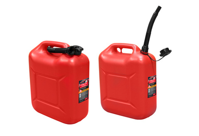 Канистра  20л для топлива REZOIL (Красная, с крышкой и лейкой)