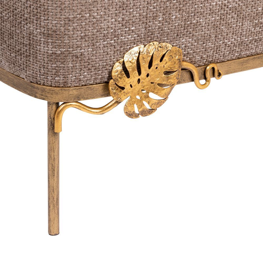 Кресло Monstera Deliciosa (Монстера) Минк Амбер