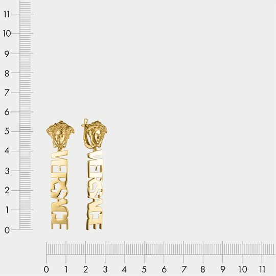 Серьги золотые