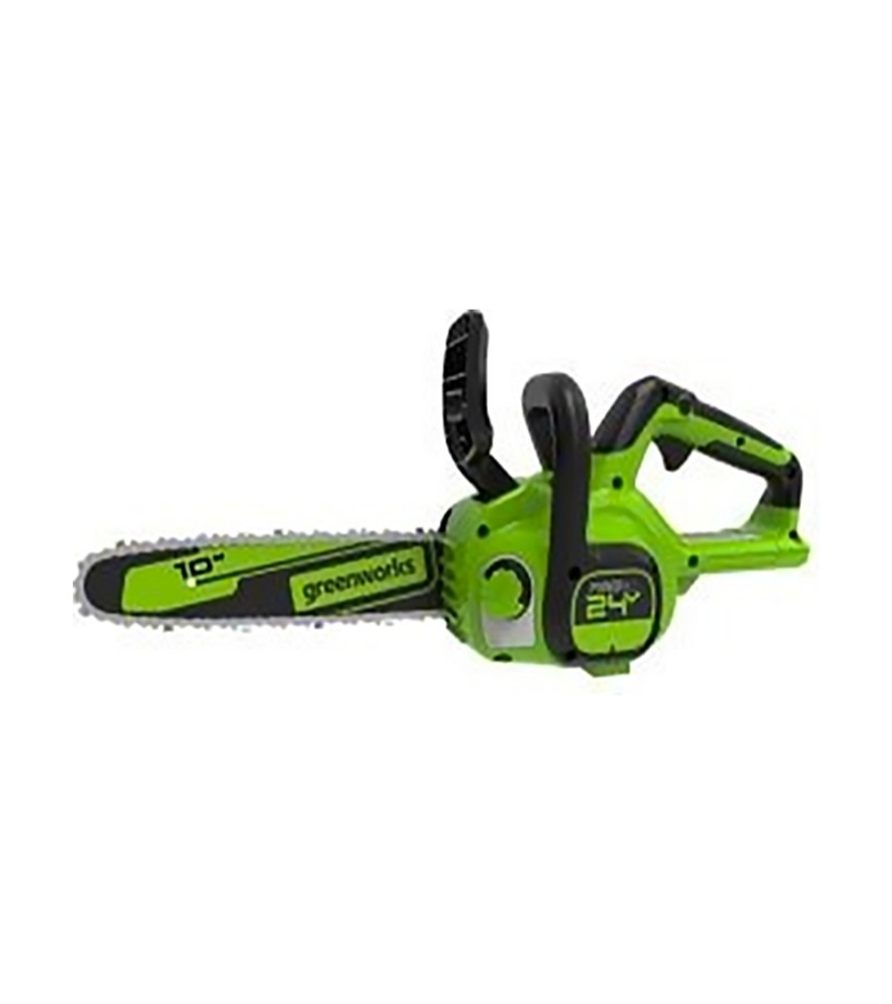 Пила отрезная Greenworks G24CS25 Цепная пила аккумуляторная, 24 В, 25 см [2007707]