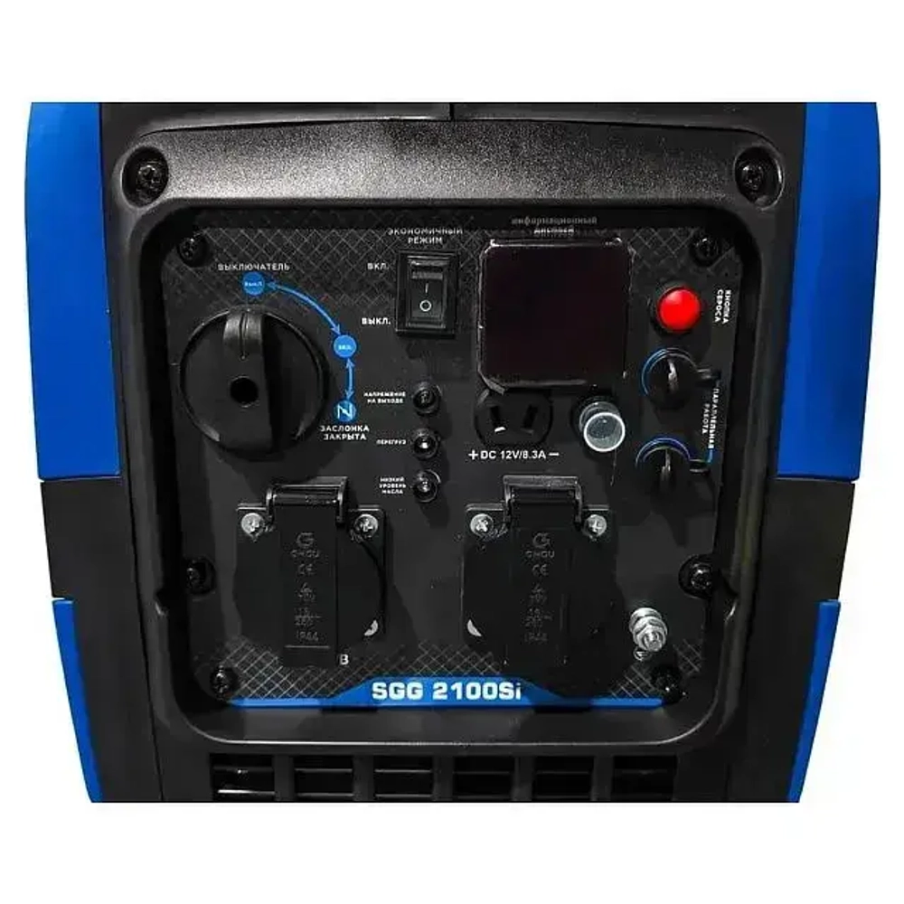 Инверторный генератор TSS SGG 2100Si, ном. 1,9 кВт / макс. 2,1 кВт (арт. 260023)