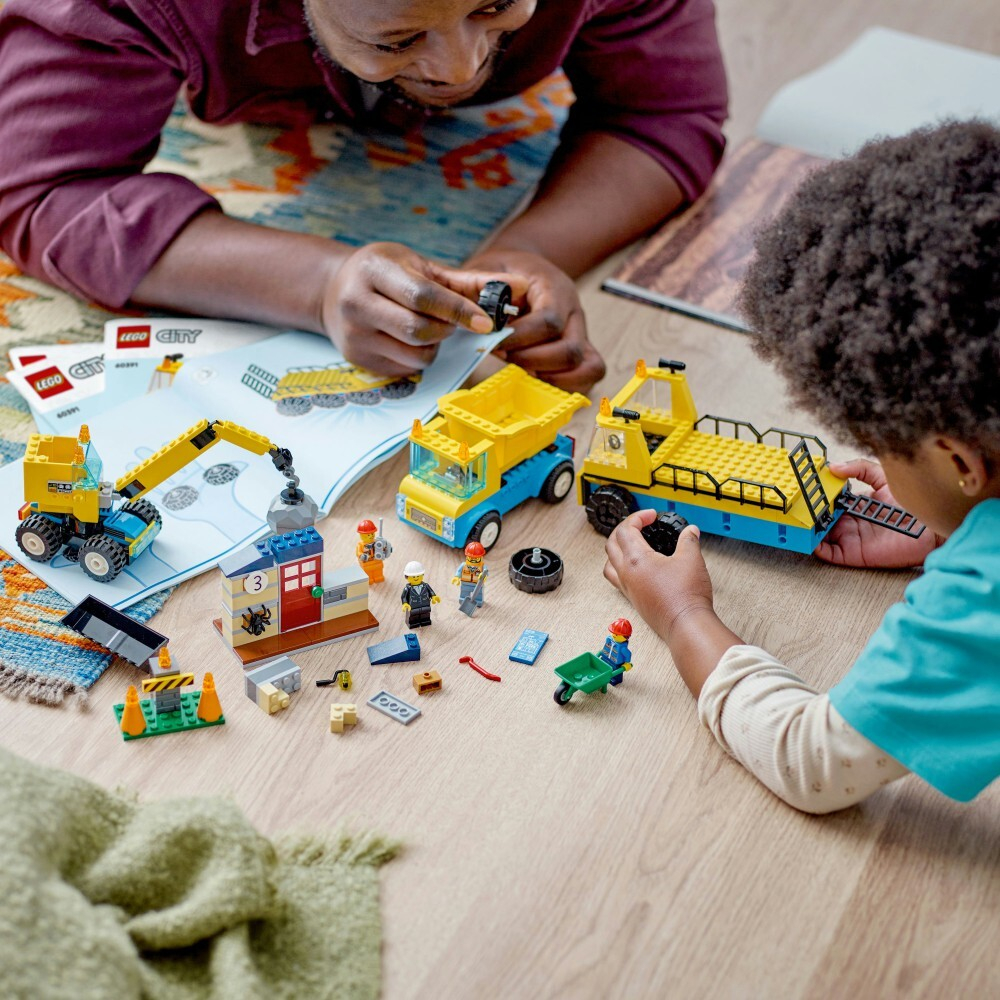 LEGO City — Грузовики и кран с шаром для сноса 60391 / артикул   60391  / GTIN 5702017416465