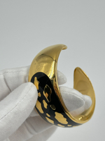 Браслет с чёрной эмалью