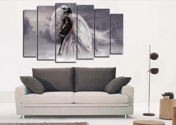 Модульная картина "Орлиный взгляд"