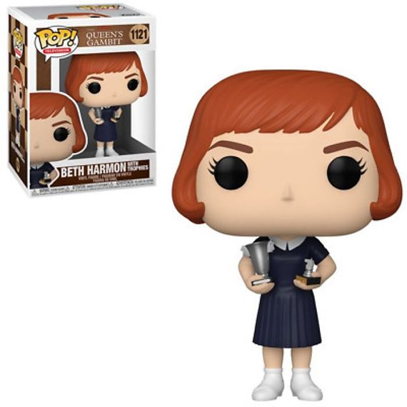 Funko POP TV: Queens Gambit- Beth w/trophies