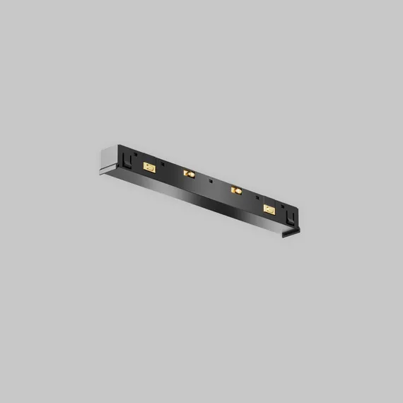 Коннектор питания прямой Exility X, черный Technical tra239pc-42b