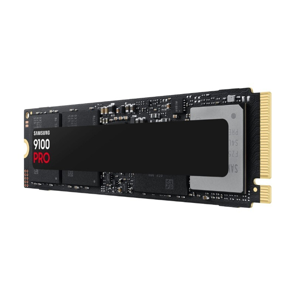 Твердотельный накопитель SSD 4TB Samsung 9100 PRO, M.2, PCI-E 5.0 x4, TLC 3D NAND (R/W - 14800/13400 MB/s) 2,400TBW