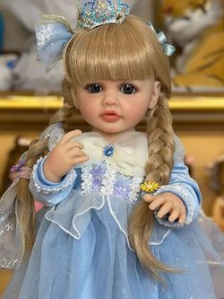 Кукла Реборн виниловая 55см в пакете (FA-549)