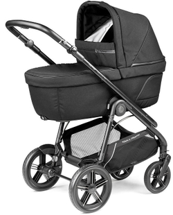 Коляска Peg Perego Veloce TC New Belvedere 2 в 1 True Black