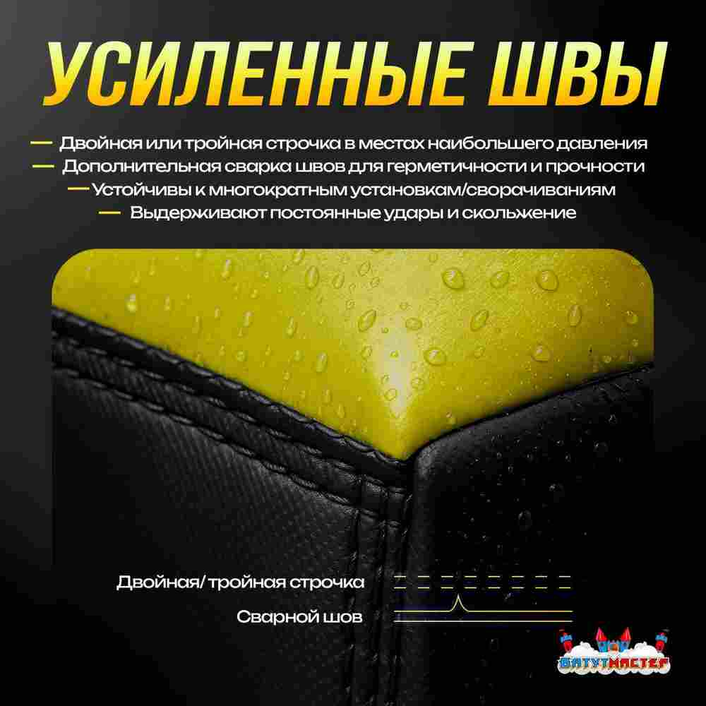 Надувная подушка «ModJump»для фристайла и экстрим-прыжков, 30×10×1,5 м